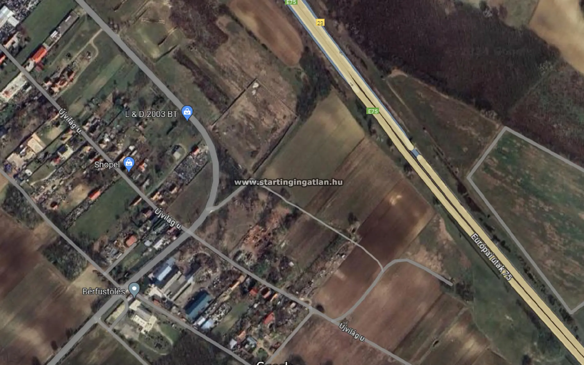 Eladó Ipari terület Gyál, Újvilág kép 2