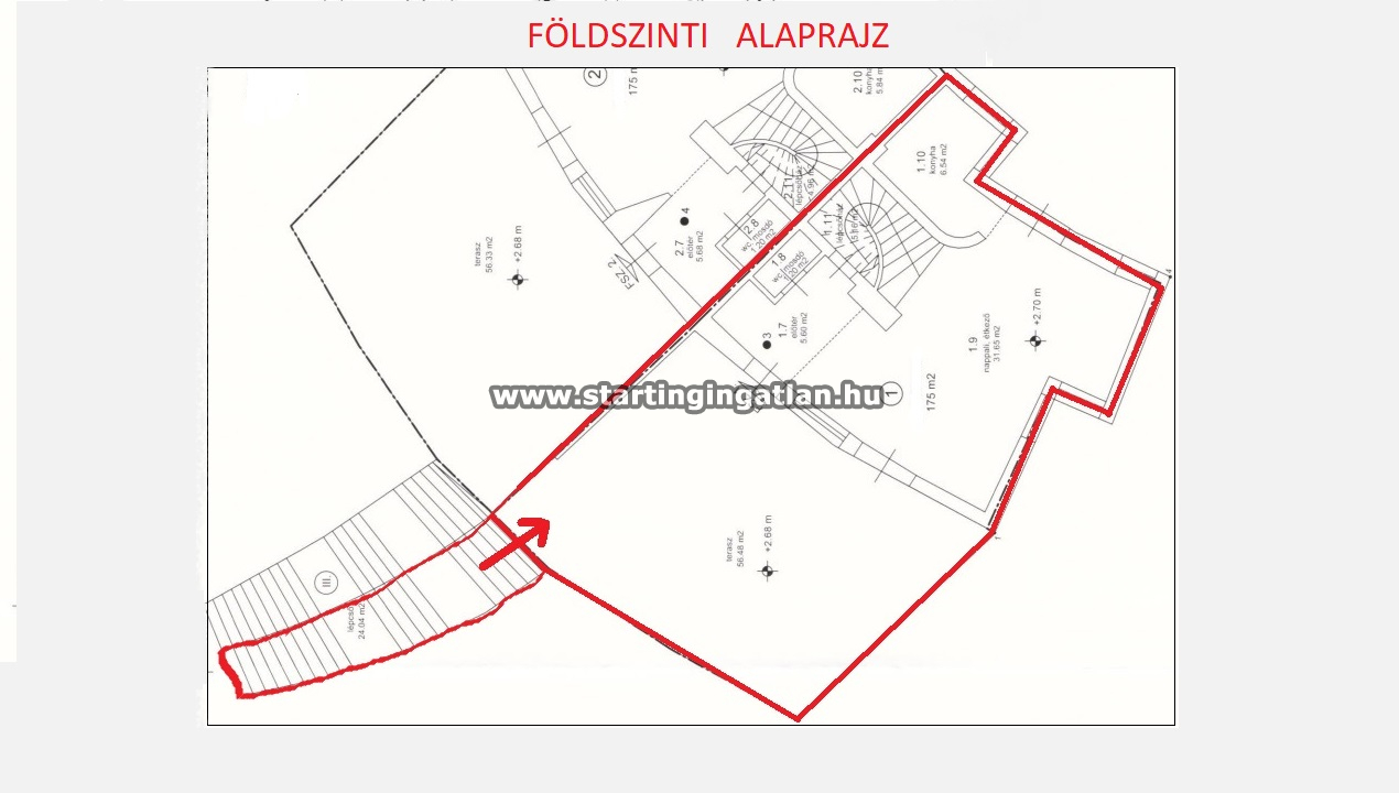 Eladó Családi ház Budapest III. kerület ingatlan alaprajz
