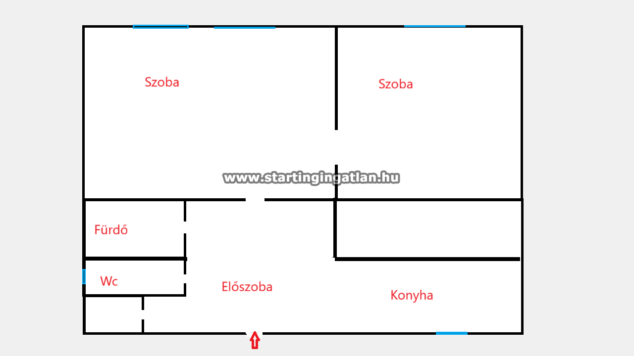 aaaaaaEladó Tégla lakás Budapest VIII. kerület