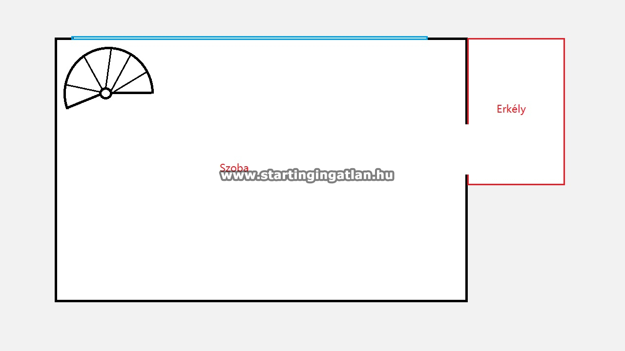 Eladó Tégla lakás Budapest XVI. kerület ingatlan alaprajz