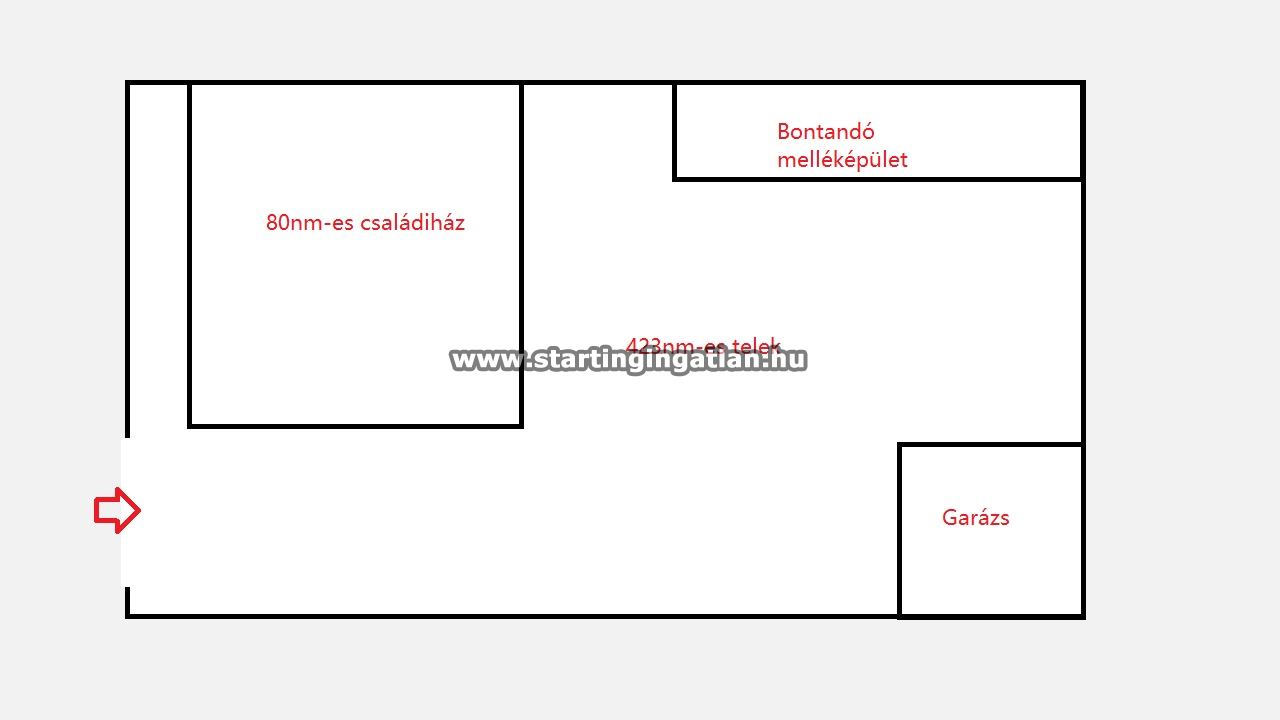 Eladó Családi ház Budapest XV. kerület ingatlan alaprajz
