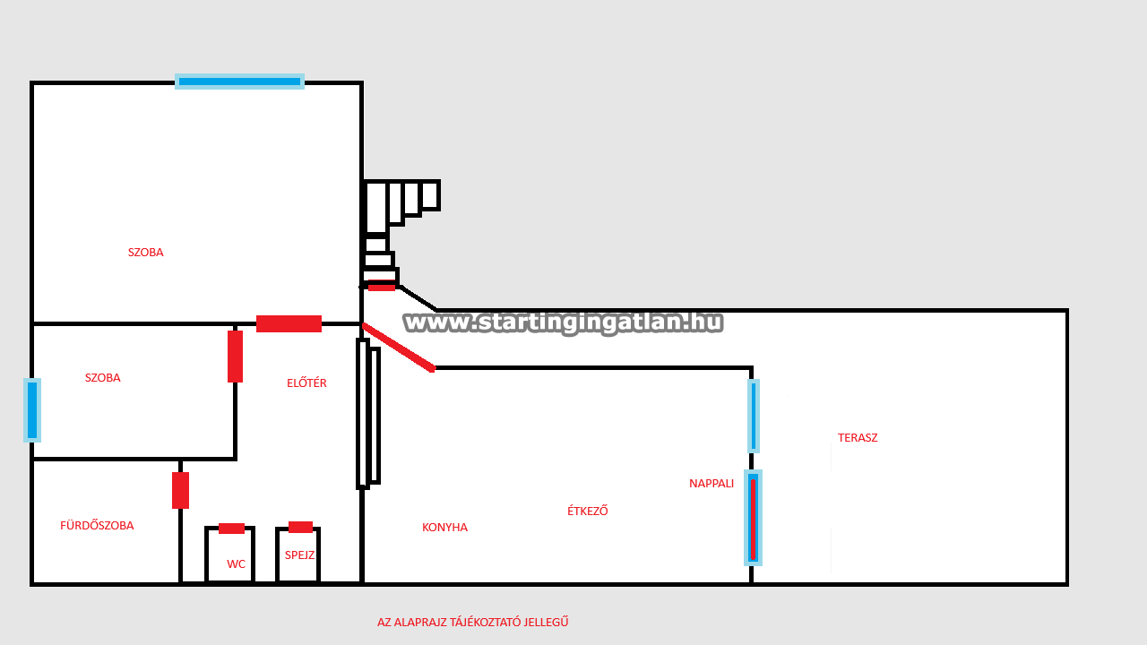 Eladó Családi ház Budapest XI. kerület ingatlan alaprajz