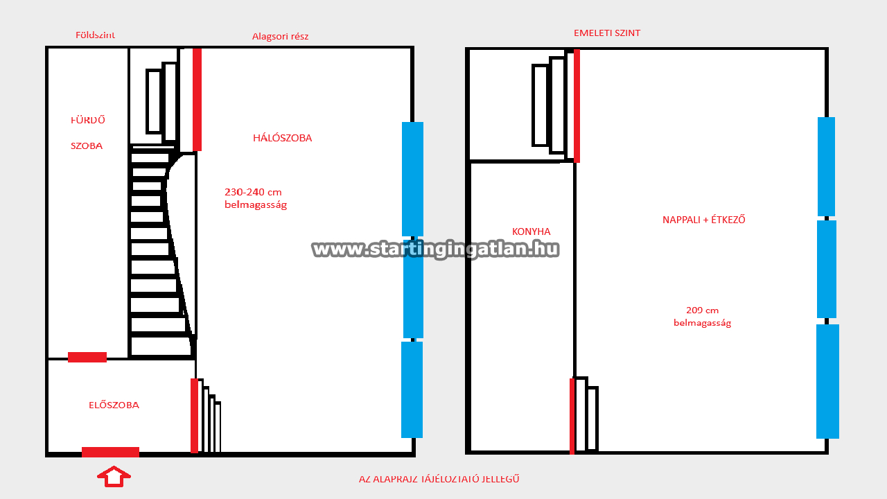 Eladó Tégla lakás Budapest XI. kerület ingatlan alaprajz