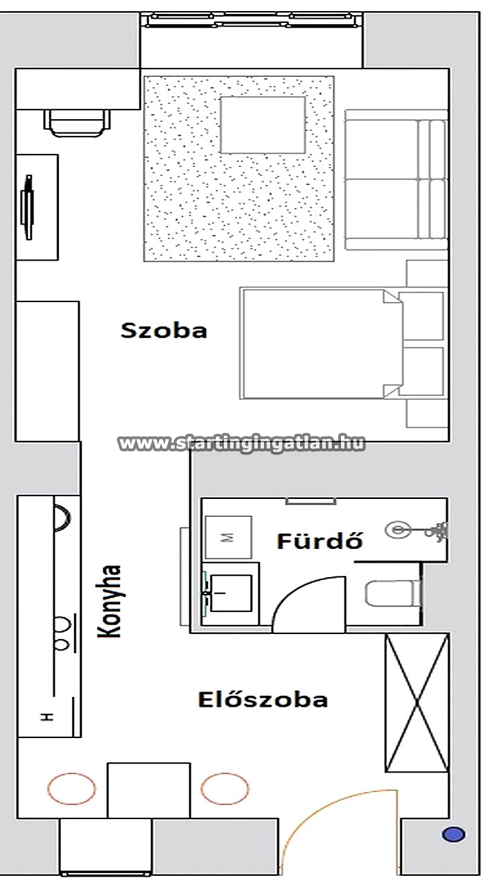aaaaaaKiadó Tégla lakás Budapest IX. kerület