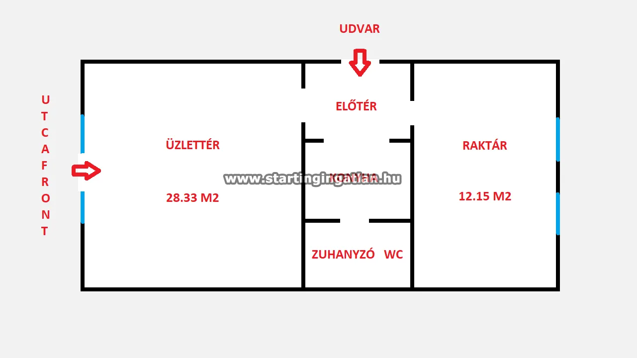 Eladó Üzlethelyiség Budapest IV. kerület, Baross utca kép 12